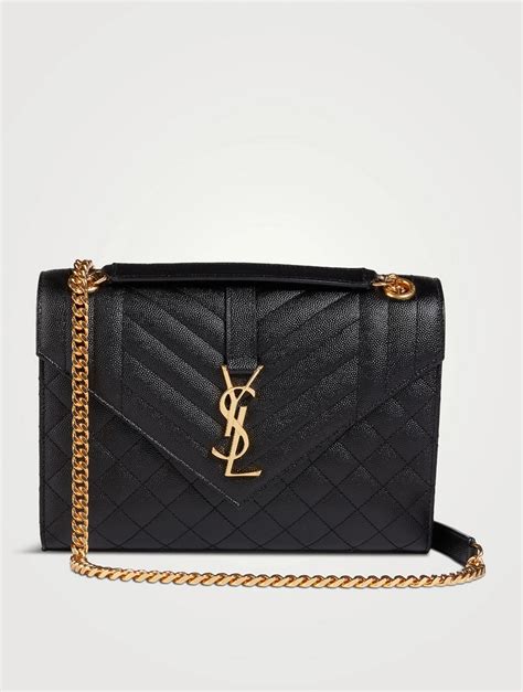 ysl envelope bag cream|ysl monogram envelope bag.